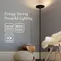 Tenergy Torchiere Remote Control Floor Lamp, LED Floor lamp 30W (150W Equivalent) Standing Lamp with Stepless Touch Dimmer, Two-Part Trip-Proof Cable, 90° Adjustable Top, Warm White Light Tenergy Torchiere Remote Control Floor Lamp, LED Floor lamp 30W (150W Equivalent) Standing Lamp with Stepless Touch Dimmer, Two-Part Trip-Proof Cable, 90° Adjustable Top, Warm White Light