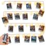 Photo Clip String Lights (16.4ft), 40 LED & Remote, Battery Powered – Gift for Teen Girl – Cute Teenage VSCO Stuff as Room Decor – Warm White Fairy Lights for Bedroom – Unique Dorm Decoration