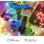 Christmas 32.8ft LED Fairy Strip Lights,Smart Led Lights Strips Compatible with Alexa/Google Home, Ir Remote APP Control Music Sync Color Changing USB Fairy String Lights for Bedroom, Home Decoration