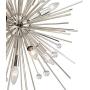 Janae Polished Nickel Sputnik Pendant Chandelier 29 1/2'' Wide Modern 12-Light Fixture for Dining Room House Foyer Kitchen Island Entryway Bedroom Living Room - Possini Euro Design