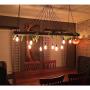 LAMPUNDIT 16-Light Chandelier, Adjustable DIY Ceiling Spider Pendant Lighting, Industrial Hanging Light Fixture (Each with 6ft Wire)