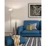 HomeFocus LED Floor Lamp with Reading Lamp,Floor Lamp for Living Room,Bedroom,Office,Reading,Sky Torchiere Floor Lamps,18W+4W Energy Saving,Dimmable,Metal,Satin Nickel HomeFocus LED Floor Lamp with Reading Lamp,Floor Lamp for Living Room,Bedroom,Office,Reading,Sky Torchiere Floor Lamps,18W+4W Energy Saving,Dimmable,Metal,Satin Nickel