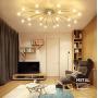 LED Modern Flush Mount Ceiling Lamp Starry Design Pendant Lamps Livingroom Fixture Chic Gypsophila Design Dimmable Iron Bedroom Romantic Decor Chandeliers Light Energy Star Hallway Kitchen Foyer Light