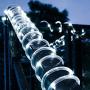 Oak Leaf Outdoor Solar String Lights, 41 Feet Solar Rope Lights 100LED Outdoor Lighting Rope, Waterproof Copper Wire Tube Lights with Solar Panel for Outdoor Indoor Home Garden Patio Parties