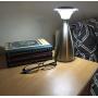 Light It! By Fulcrum, Lanterna LUX, Wireless 23-LED Touch Lamp, Battery Operated, Silver
