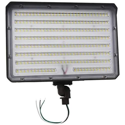 150W Outdoor LED Flood Light Dusk to Dawn with Knuckle, 21000LM 1500W Equivalent, 100-277V 5000K Daylight, ETL Commercial LED Flood Light Fixture, Outdoor Security Lighting for Landscape/Parking Lot