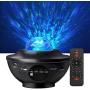 Star Night Light Projector Bedroom, Galaxy Projector Light Ocean Wave Projector w/LED Nebula Cloud and Bluetooth Music Speaker As Gifts Decor Birthday Party Wedding Bedroom Living…