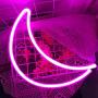 LED Neon Signs for Wall Decor,USB or Battery Decor Light,Neon Light for Bedroom,LED Neon Decorative Lights for Christmas,Party,Girls Living Room (Pink)