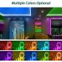 50ft Led Lights for Bedroom,Color Changing Led Strip Lights, 2 Rolls of 25ft Rope Lights with 44 Keys Remote Controller
