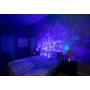 BlissLights Sky Lite - Laser Star Projector with LED Nebula Galaxy for Room Decor, Home Theater Lighting, or Bedroom Night Light Mood Ambiance (Blue,Blue)