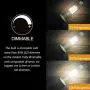 T10 LED Bulbs Daylight 4000K LED Tubular Edison Light Bulbs 4W Dimmable Tube Vintage Led Bulbs 40 Watt Equivalent,E26 Medium Base, LED Filament Retro Bulb for Desk Lamp, Pendant Lights(3-Pack)