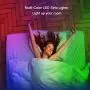Bathebright led Strip Lights 16.4ft, RGB Color Changing for Bedroom, Room, Kitchen, Ceiling with 44 Keys Remote Control