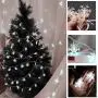 AODINI Christmas Decorations, 19.6 ft 40 LED Snowflake String Lights Battery Operated, 8 Modes Waterproof Christmas Lights with Remote for Xmas Party Garden Patio Bedroom Decor Indoor Outdoor AODINI Christmas Decorations, 19.6 ft 40 LED Snowflake String Lights Battery Operated, 8 Modes Waterproof Christmas Lights with Remote for Xmas Party Garden Patio Bedroom Decor Indoor Outdoor