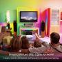 Dreamcolor Led Strip Lights, Charkee 32.8ft Rainbow Color Changing Led Strip, Multicolor Flexible Rope Light, Light Strip Remote for Bedroom, Home, Living Room