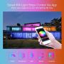 32.8ft RGB Led Strip Lights Compatible with Alexa and Google Assistant for Bedroom, Home Decoration, Room, TV Backlight, Kitchen, Christmas Decorations