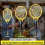 Zap It Bug Zapper Rechargeable Bug Zapper Racket, 4,000 Volt, USB Charging Cable