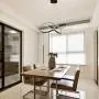 Jaycomey Modern LED Chandelier,46W LED Ring Black Pendant Lamp Haning Light,Acrylic Pendant Light Fixture for Living Room Bedroom,Cool White/6000K