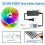 Daybetter Led Strip Lights 32.8ft Kit with Remote and Power Supply Color Changing
