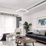 Royal Pearl Modern Foyer Pendant Light LED 1 Ring Contemporary Chandelier Square Shape Acrylic 43W 3440lm White for Bedroom Living Dining Room