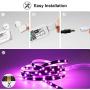 Onforu 49.2ft Smart WiFi LED Strip Lights,15m RGB Light Strip Compatible with Alexa, Google Assistant, Dimmable Colored LED Light Strip by App Control, Music Synchronize Color Changing Tape Lights