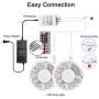 Daybetter Led Lights Color Changing Led Strip Lights with Remote Controller-60ft