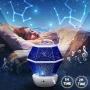 YU XIN Star Projector Night Light for Kids, Starry Projector with Bluetooth Speaker, Rotating LED Nebula Cloud Light for Kids Adults Bedroom Decoration