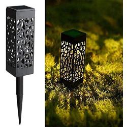 Maggift 8 Pcs Solar Powered LED Garden Lights, Automatic Led for Patio, Yard and Garden