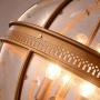 CXD Baroque Design Pendant lamp Chandelier - Farmhouse Orb Chandelier Lighting Flush Ceiling Light Fixture Pendant Lamp Dining Room