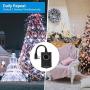 DEWENWILS Outdoor Christmas Light Timer with Photocell Light Sensor, Weatherproof Plug in Timer Switch, 2 Grounded Outlet for Christmas Landscape Light, Fountain, 15A 1/2HP UL Listed