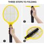 OCEANPAX Bug Zapper, Electric Fly Swatter Mosquito Killer, USB Rechargeable 4200V Bug Zapper Racket for Indoor, Outdoor Pest Control, LED Light, Safe to Touch with 3-Layer Safety Mesh OCEANPAX Bug Zapper, Electric Fly Swatter Mosquito Killer, USB Rechargeable 4200V Bug Zapper Racket for Indoor, Outdoor Pest Control, LED Light, Safe to Touch with 3-Layer Safety Mesh