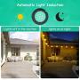 54FT LED Outdoor Patio String Lights with Dimmer Remote Control, 17 Shatterproof Bulbs, 5 Brightness, IP65 Waterproof lights for Cafe, Party, Porch