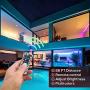 OneBridge Led Strip Lights 32.8ft 10m with 44 Keys IR Remote and 12V Power Supply Flexible Color Changing 5050 RGB 300 LEDs Light Strips Kit for Home, Bedroom, Kitchen,DIY Decoration
