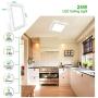 Unicozin 24W Led Ceiling Light 2700K Warm White, 2000LM, 150W Equivalent, 11.8in Square Ceiling Lamp for Kitchen, Bedroom, Living Room, Hallway, Non Dimmable