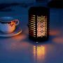 Urvoix Solar Torch Light with Flickering Flame - 4 Pack Waterproof Solar Flame Lights Outdoor with Ground Stakes, Solar Lantern with Hanging Clip Chains for Landscape Garden Pathway