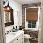 LNC Wall Sconce,Farmhouse Barn Gooseneck Light fixtures Antique Brass and Rust Matte Finish for Bedroom Bathroom A0224105 LNC Wall Sconce,Farmhouse Barn Gooseneck Light fixtures Antique Brass and Rust Matte Finish for Bedroom Bathroom A0224105