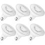 Sunco Lighting 6 Pack PAR38 LED Bulb 13W=100W, 6000K Daylight Deluxe, 1050 LM, Dimmable, Indoor/Outdoor Spotlight, Waterproof - UL & Energy Star Listed