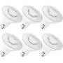 Sunco Lighting 6 Pack PAR38 LED Bulb 13W=100W, 6000K Daylight Deluxe, 1050 LM, Dimmable, Indoor/Outdoor Spotlight, Waterproof - UL & Energy Star Listed