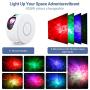 Star Projector, Galaxy Projector with Led Nebula Cloud, OxyLED 15 Lighting Effects Night Light with Remote Control for Bedroom, Game Room, Home Theater, Ceiling, Party, Christmas Gifts for Kids Adults