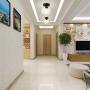 Semi Flush Mount Ceiling Light, 750 Lumen LED Bulb Included, Ceiling Light Fixture, Farmhouse Light Fixture with Clear Glass Lamp Shade for Bedroom Hallway Dining Room Bathroom Corridor Passway