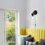 TeHenoo Plug in Wall Lamp with Seeded Glass,Retro Industrial Wall Sconce Light with on/Off Switch for Living Room,Bedroom,Bar,E26 Base TeHenoo Plug in Wall Lamp with Seeded Glass,Retro Industrial Wall Sconce Light with on/Off Switch for Living Room,Bedroom,Bar,E26 Base