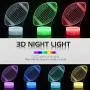 Football 3D Night Light - 3D Illusion Lamp for Boys 16 Changing Color Remote Control Football Kids Room Decor Lighting Football 3D Night Light - 3D Illusion Lamp for Boys 16 Changing Color Remote Control Football Kids Room Decor Lighting