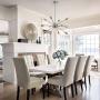 12 Lights Mid Century Sputnik Chandelier Chrome Modern Sputnik Ceiling Light Fixture Industrial Vintage Pendant Lighting for Dining Room Living Room Bedroom Kitchen
