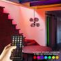 LED Strip Lights with Remote - 32.8ft Dream Color LED Light Built-in IC, RGB SMD5050 Flexible Strip Lighting Music Sync, Color Changing Led Strip Chasing Effect for Home Kitchen