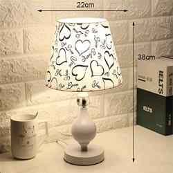 Table Lamps for Bedroom Bedside Lamp Living Room Bedroom Bed Lamp Nightstand Desk Lamp for Reading Study Office Night Light Type 02