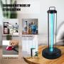 UVC Light Sanitizer 35W 110V, Germ Virus UV Sterilizer Lamp with Timer and Remote Control for Home, Bathroom, Kitchen, Bedroom,School,Office…