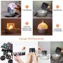 Star Projector, Baby Kids Bunny Nursery Toddler Cute Night Light Girls, Sleep Timer Music Bluetooth Battery Lullaby Lamp Bedroom Ceiling Birthday Planet Universe Dinosaur Toys - Remote