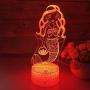 3D Mermaid Night Light for Kids, Mermaid Toys for Girl,7 Colors Changing Mermaid Lamp with Remote Control and Timer,Best Mermaid Gifts for 1 2 3 4 5 6 7 8 Year Old Girl