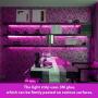 HXWEIYE Pink LED Strip Light, 10ft SMD2835 USB Powered 90 LED Tape Light, Flexible TV LED Backlights for 24-60IN , , Rope Light for DIY Bedroom Home Indoor Party