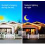 HVIKOV 200 LED Solar Powered Starry String Lights Outdoor Garden Solar Starry Star Fairy Garland Light for Garden Decoration