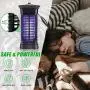 Loytio Electric Insect Fly Bug Zapper Mosquito Killer for Indoor and Outdoor Loytio Electric Insect Fly Bug Zapper Mosquito Killer for Indoor and Outdoor